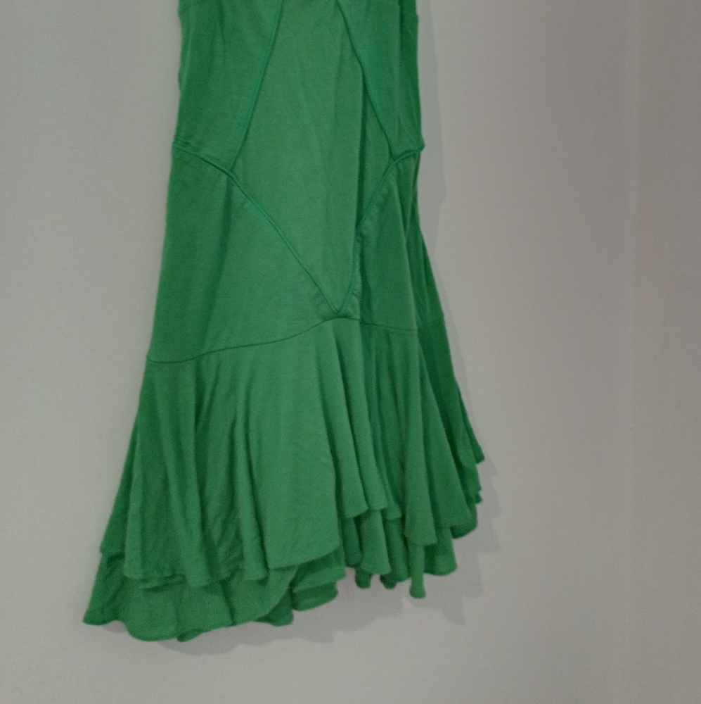 Sass & Bide Vintage Green Summer flounce dress in size S - Picture 4 of 7